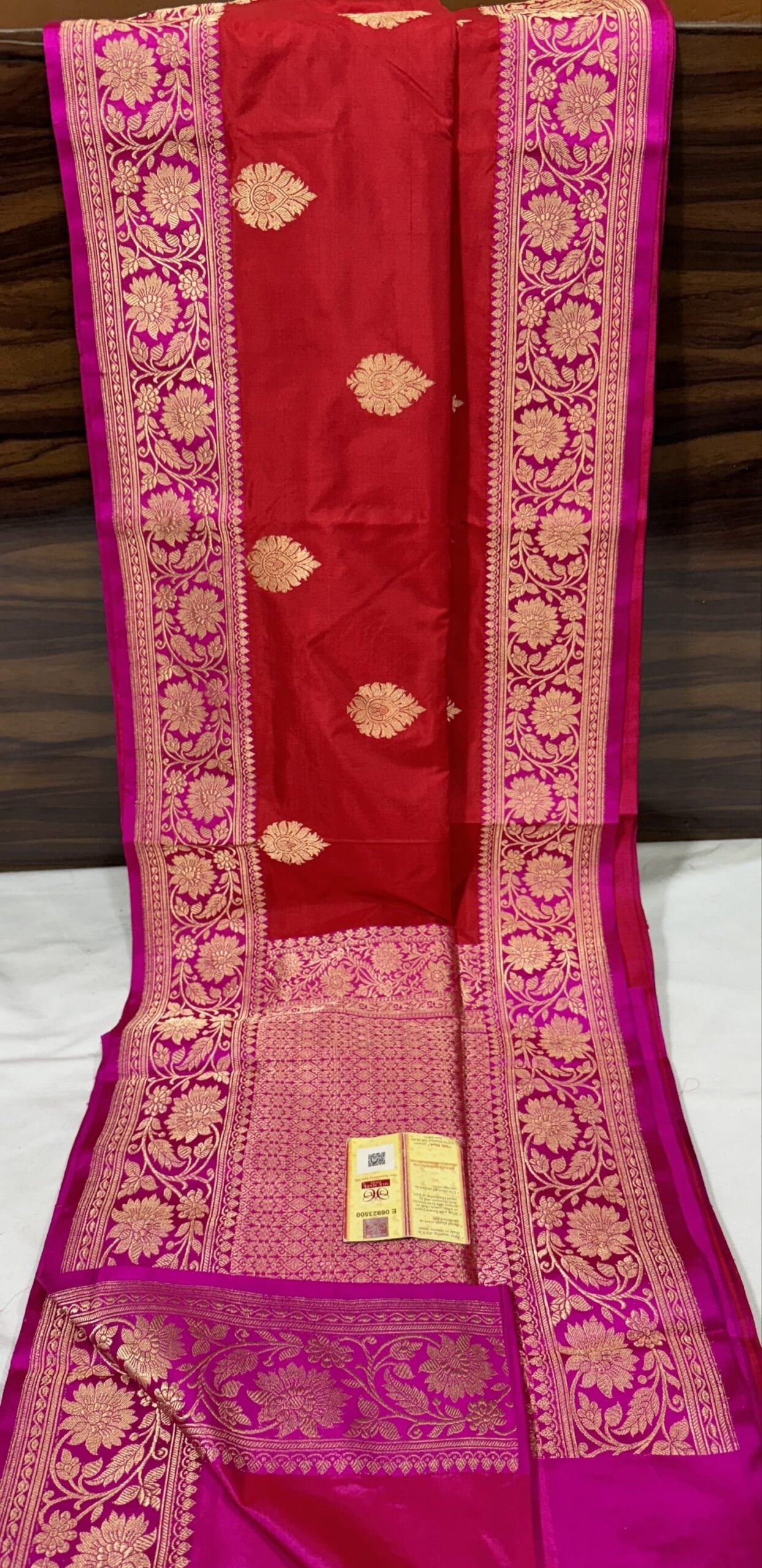 Pure katan Silk Saree