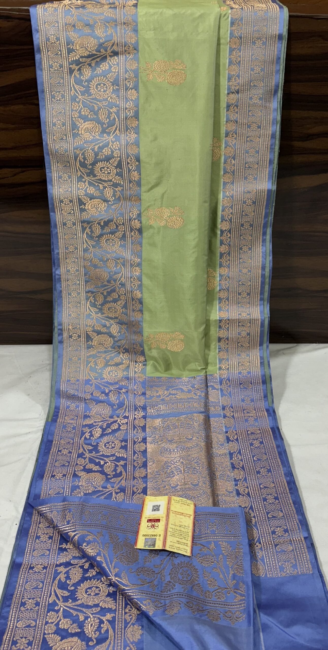 Pure katan Silk Saree