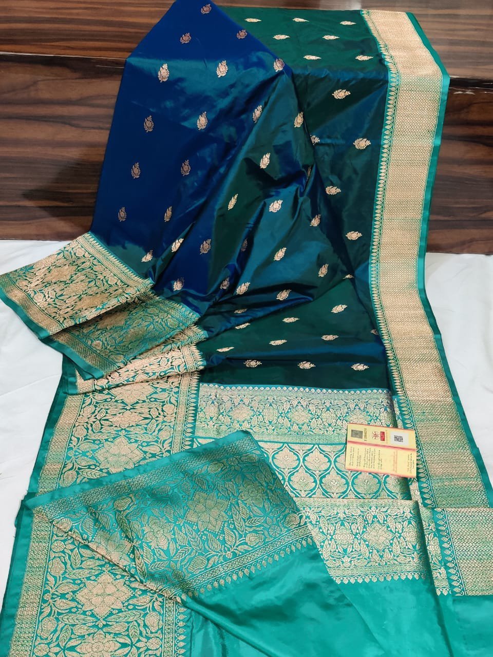 pure katan silk saree