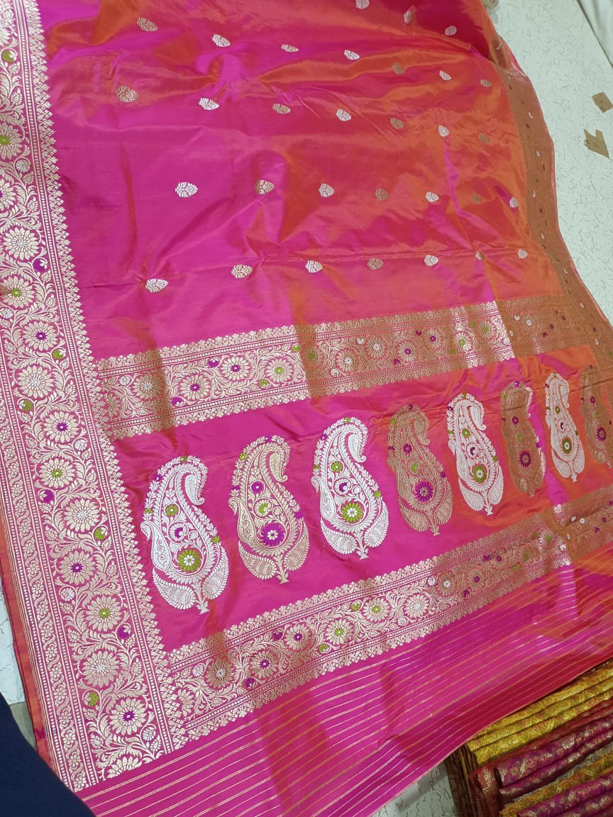 Pure Katan Silk Saree