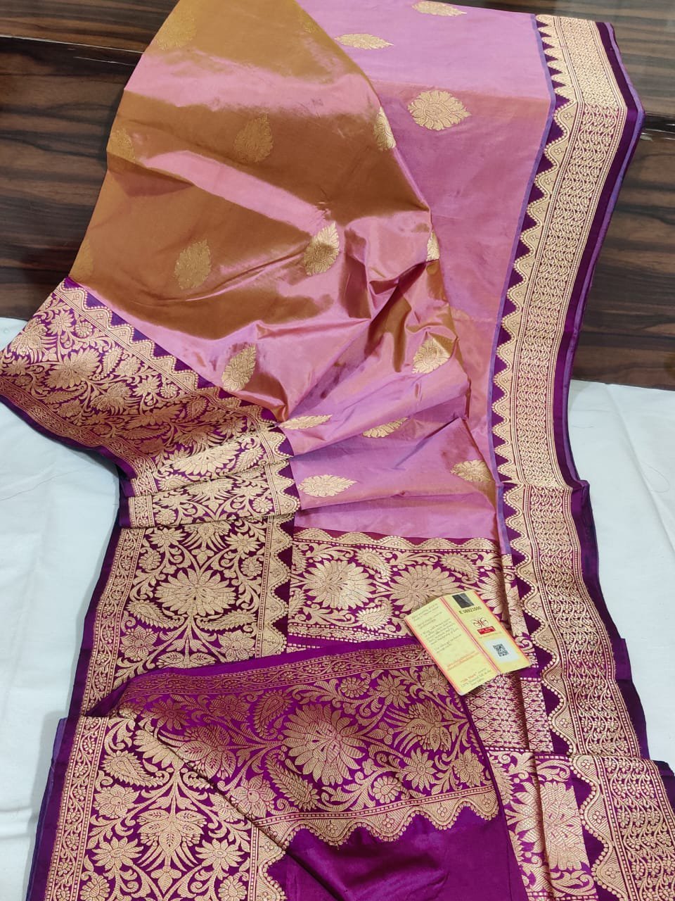 Pure Katan Silk Saree