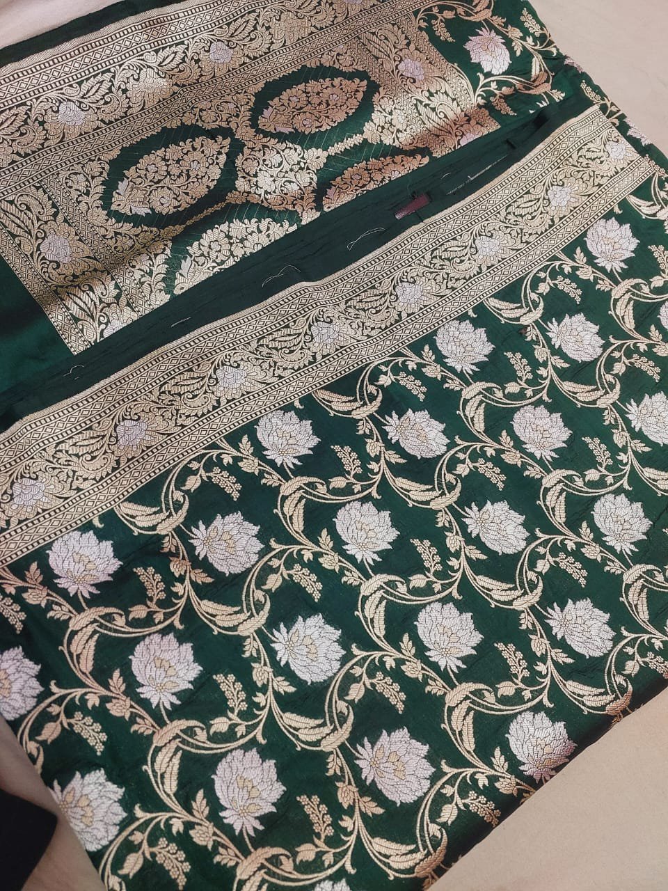 Uppada Katan Banarasi Saree