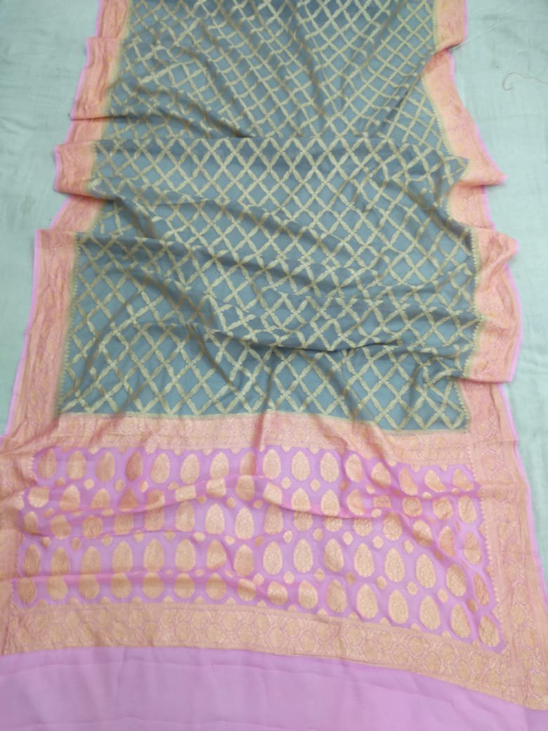 Khaddi Banarasi Saree