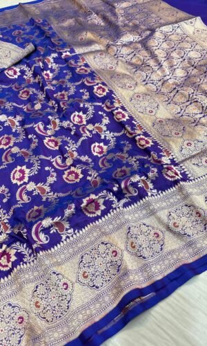 Buy Handcrafted Banarasi Uppada Silk Saree