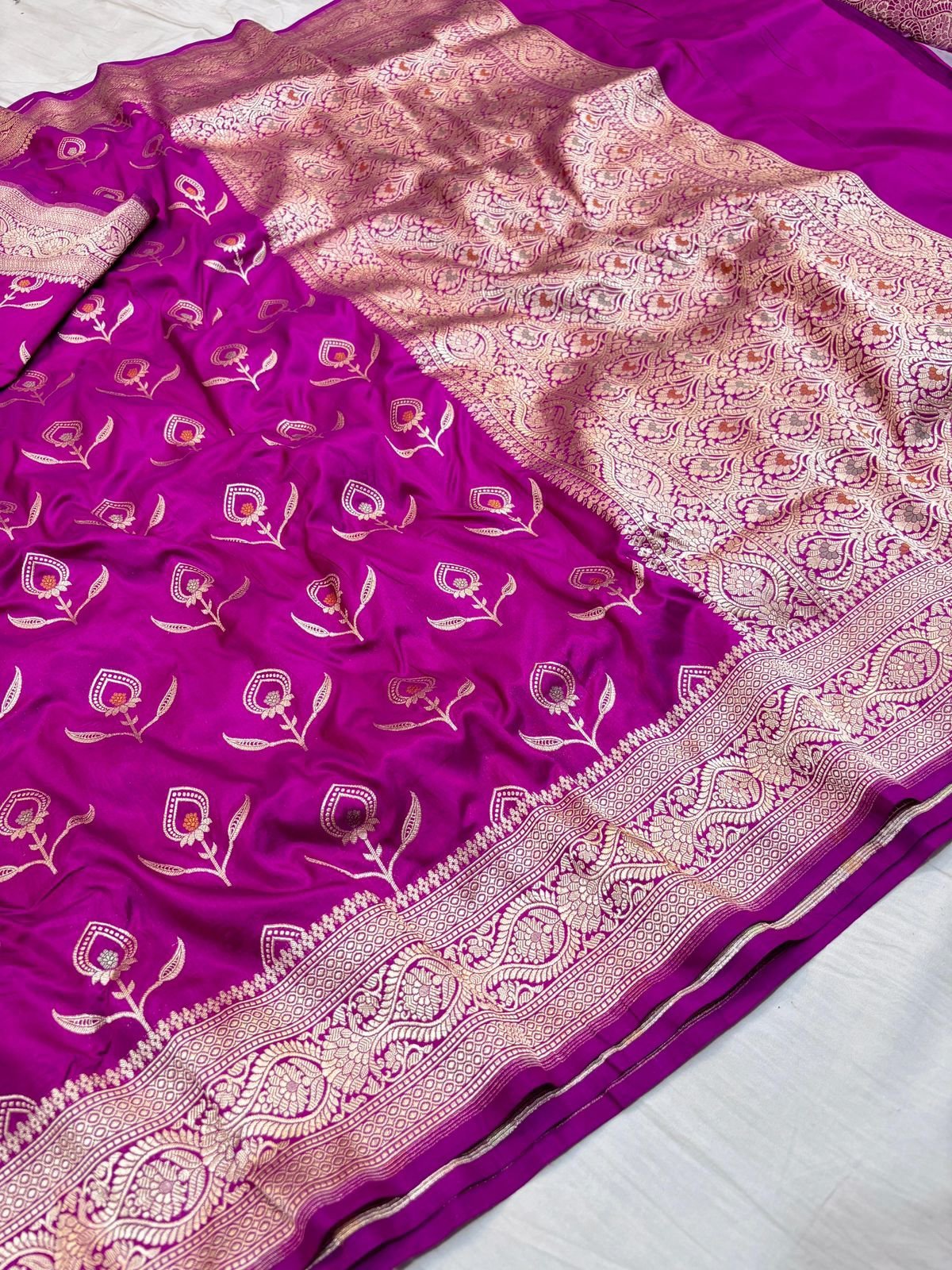 Banarasi Uppada Silk Saree - Heritage, Beauty, and Craft in Every Thread