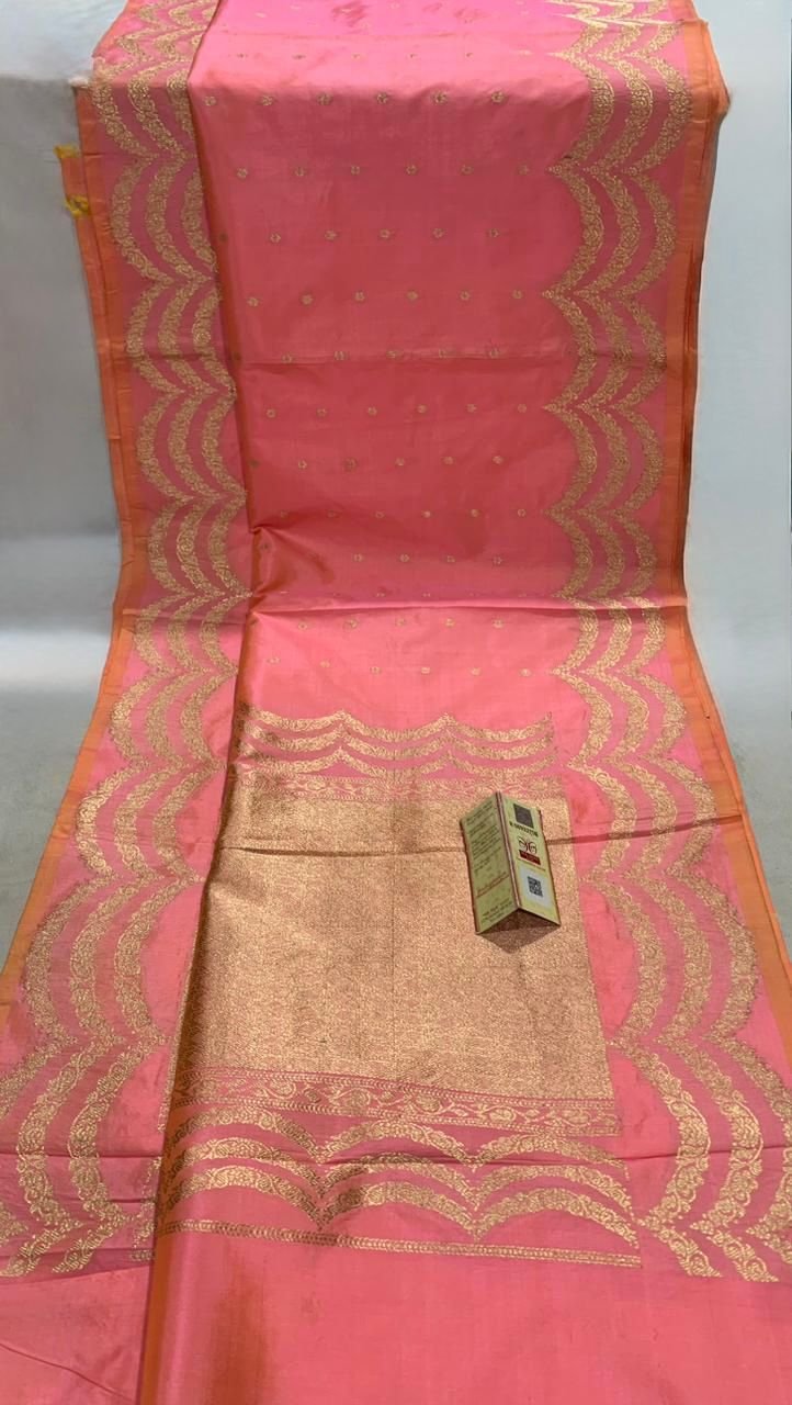 Pure Banarasi Katan Silk Saree