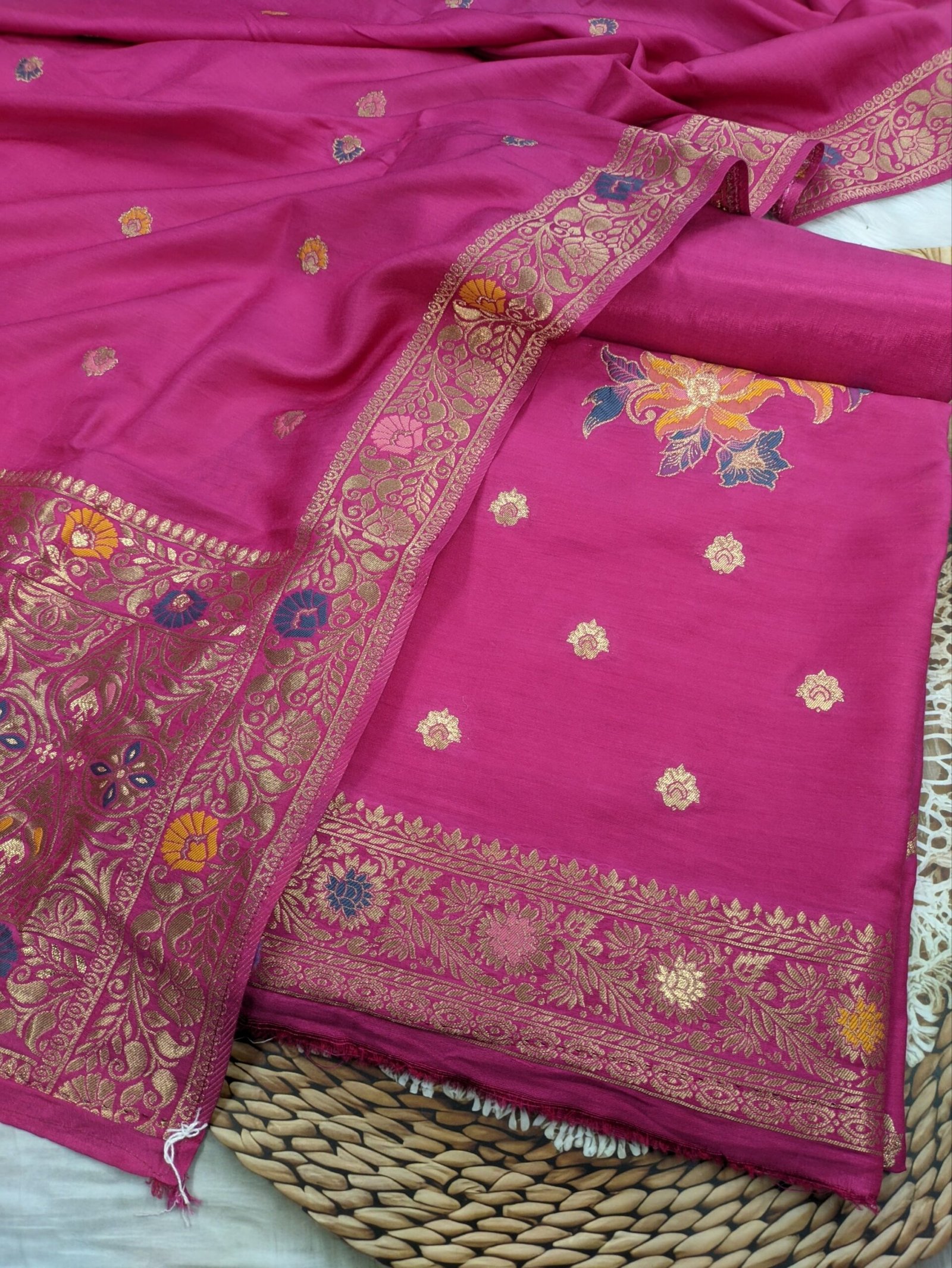 Dyeable Muslin jacquard Suit wholesale 8 pcs bundle