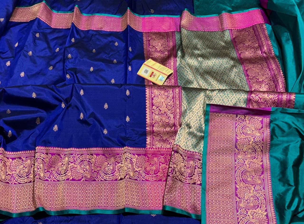 Banarasi Pure Katan Silk Saree for Traditional Occasions