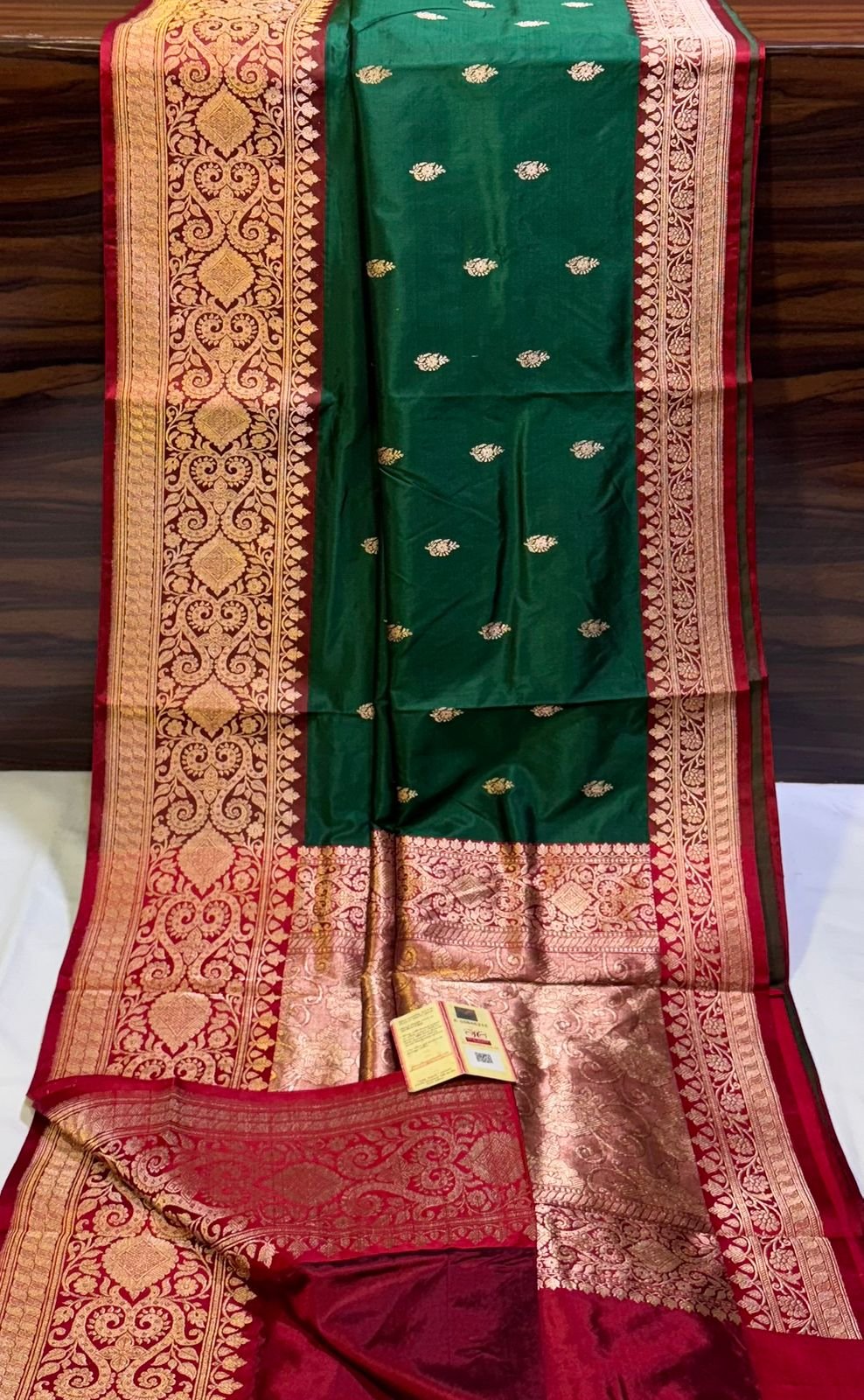 Banarasi Handloom Pure Katan Silk Saree Masterpiece