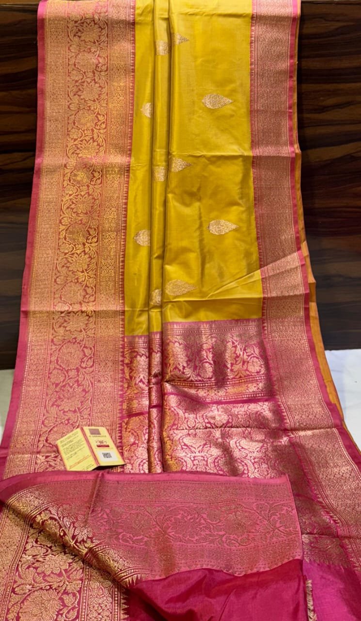 Banarasi Handloom Pure Katan Silk Saree