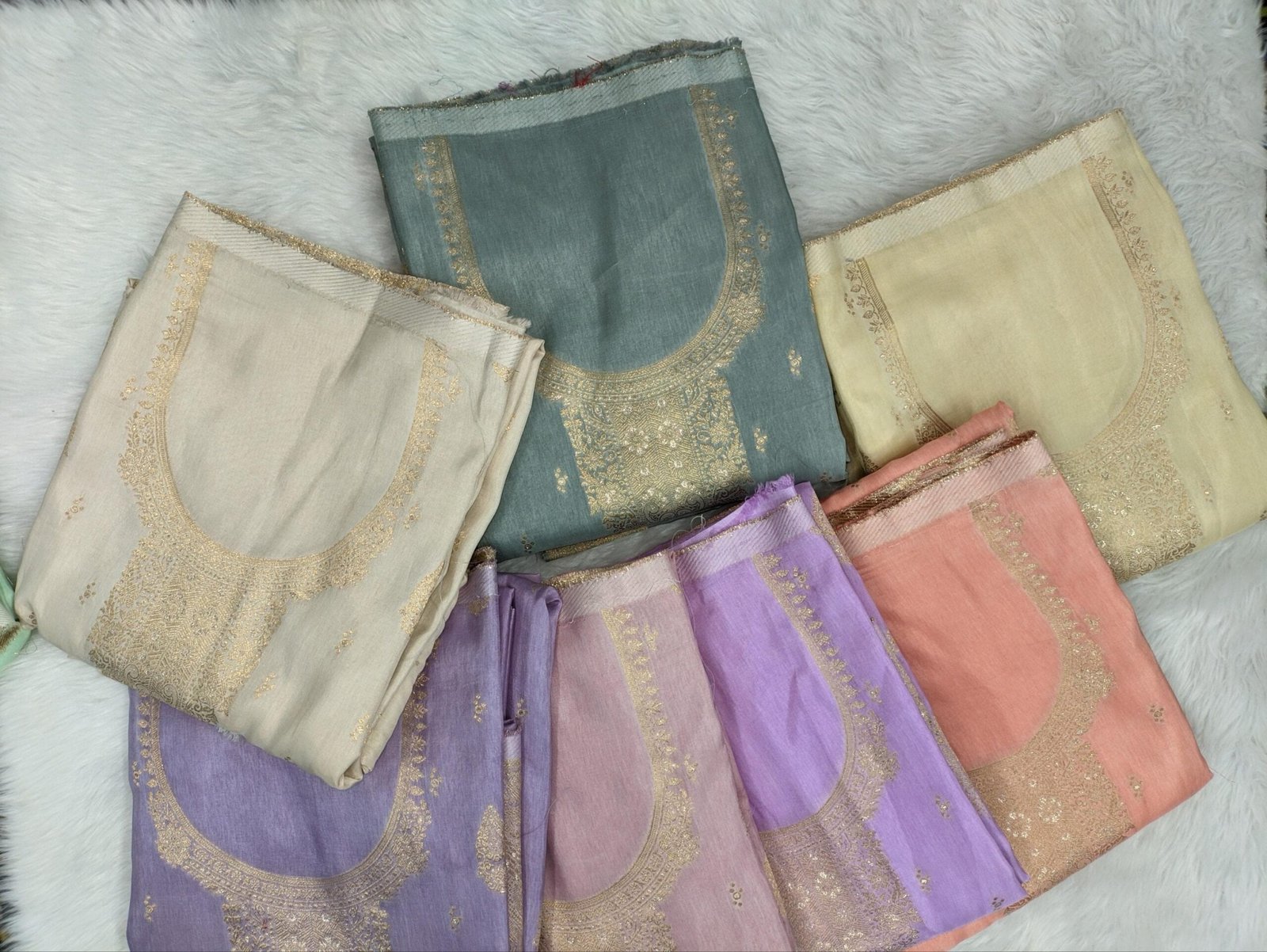Viscose Dola Suit Wholesale – 7 Pcs Bundle