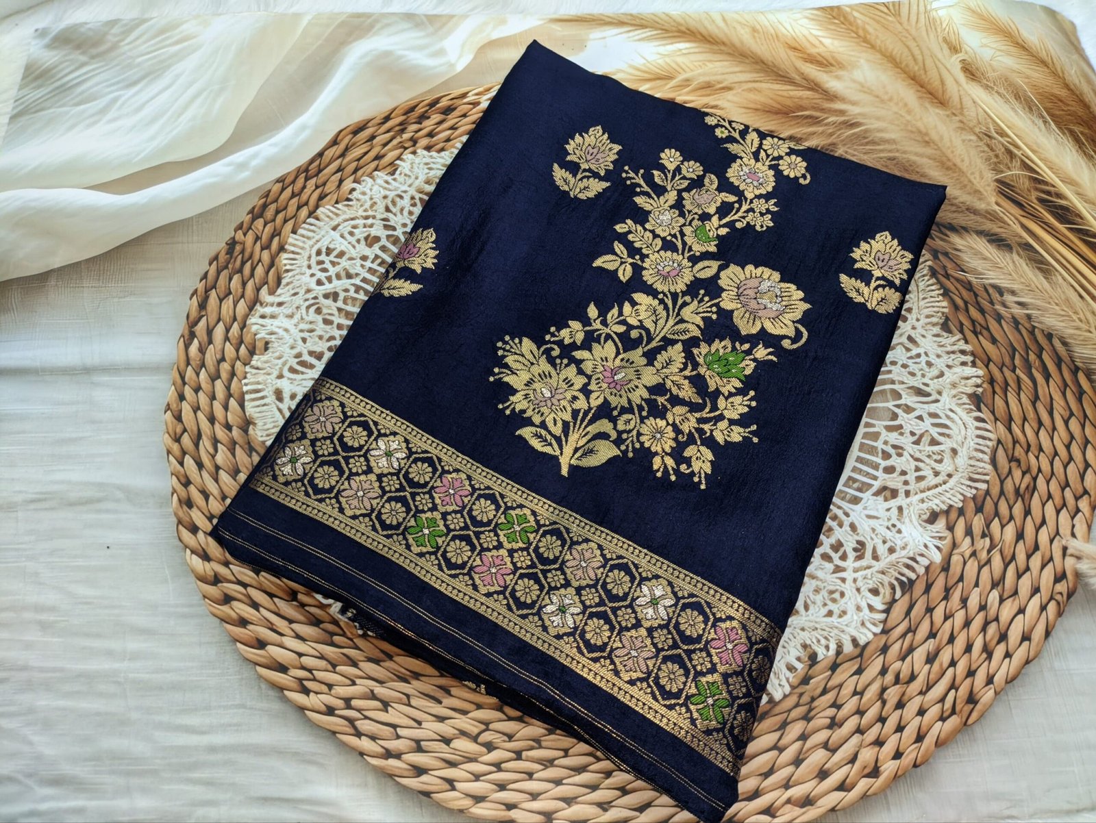 ProductViscose Dola Suit Wholesale – 4 Pcs Bundle