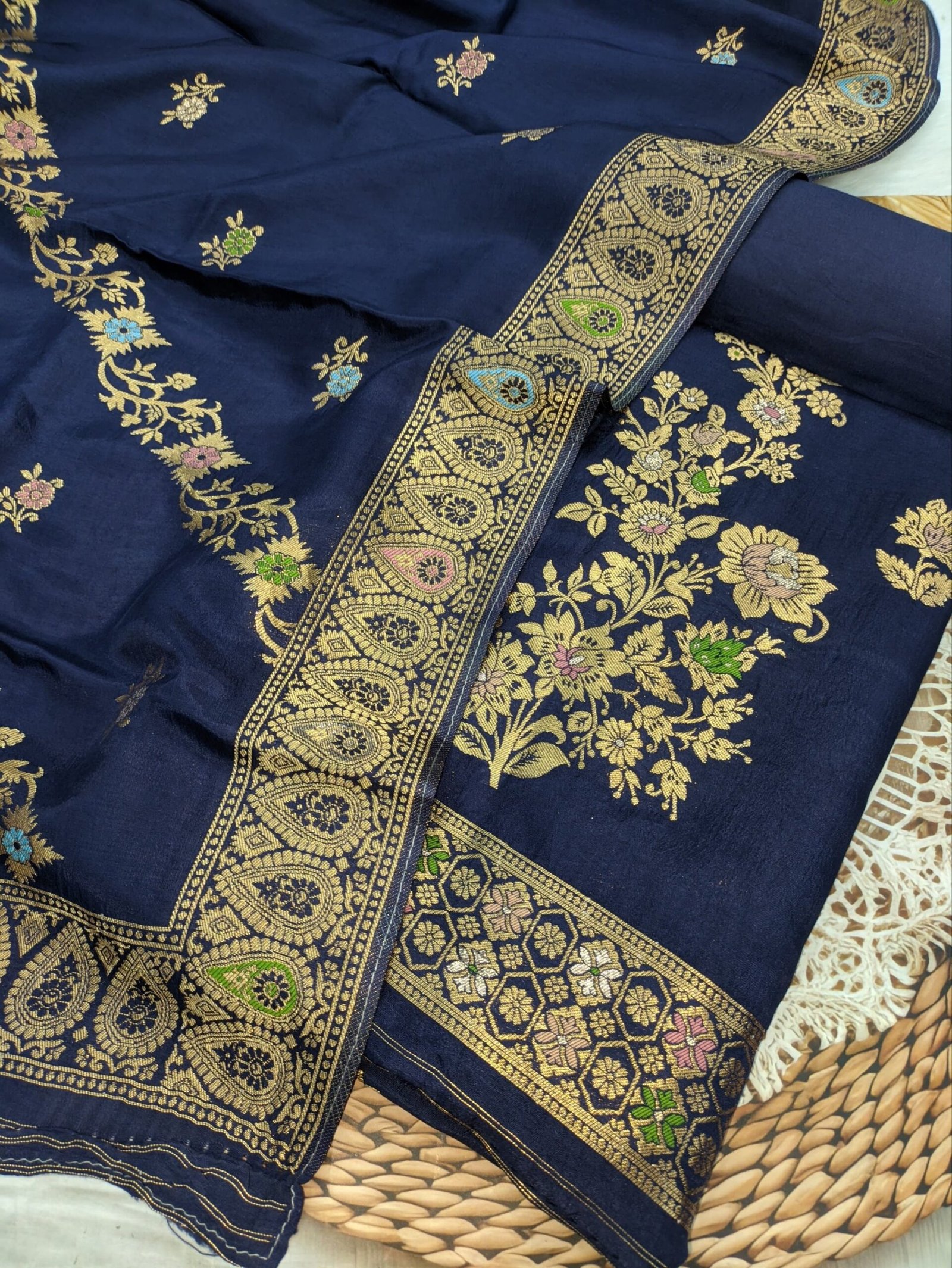 ProductViscose Dola Suit Wholesale – 4 Pcs Bundle