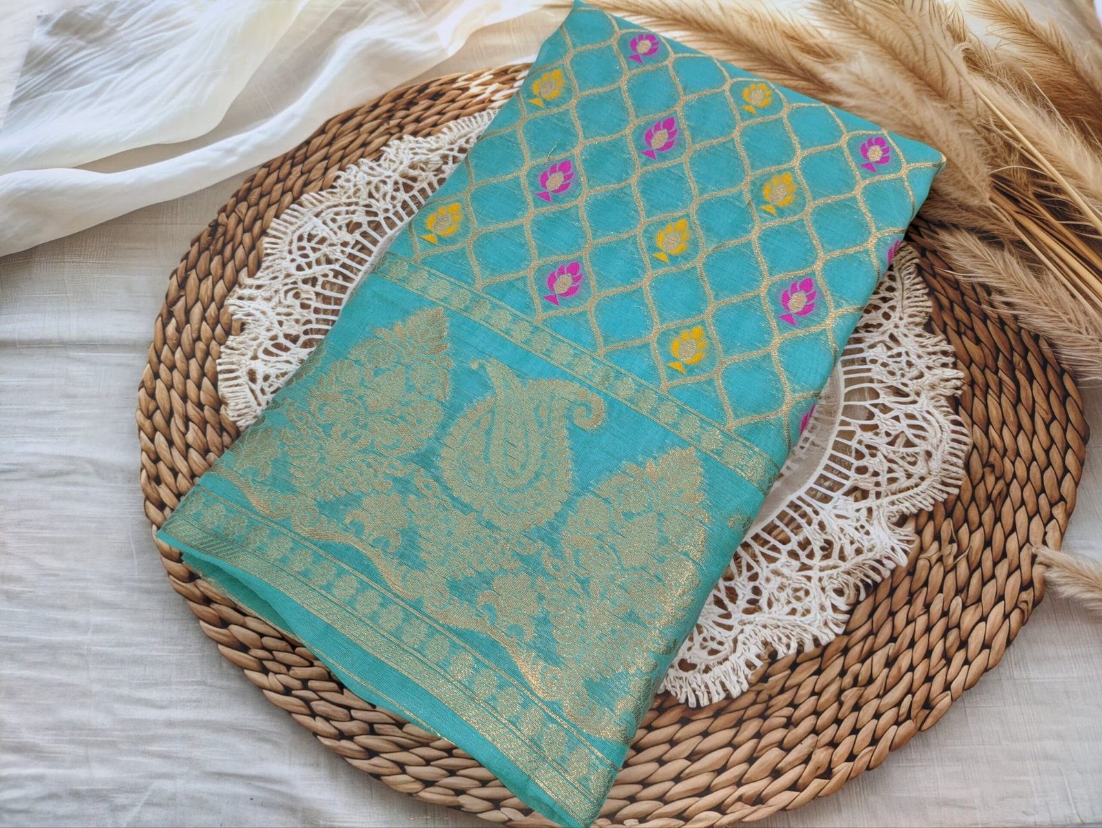 Banarasi Jacquard Cotton Suit Wholesale Bundle - 5 Premium Designs