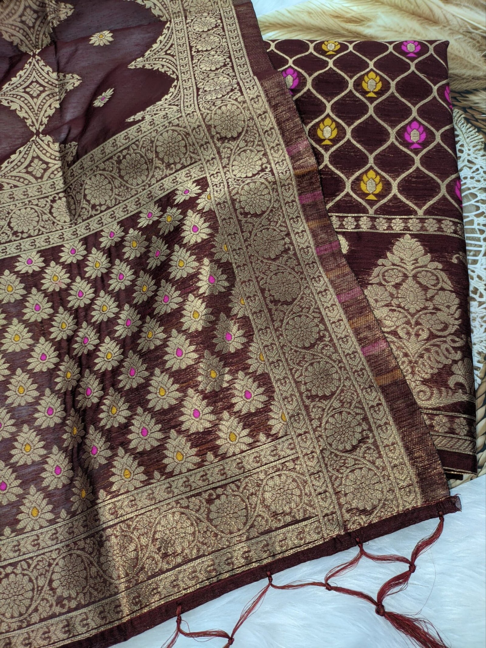 Banarasi Jacquard Cotton Suit Wholesale Bundle - 5 Premium Designs