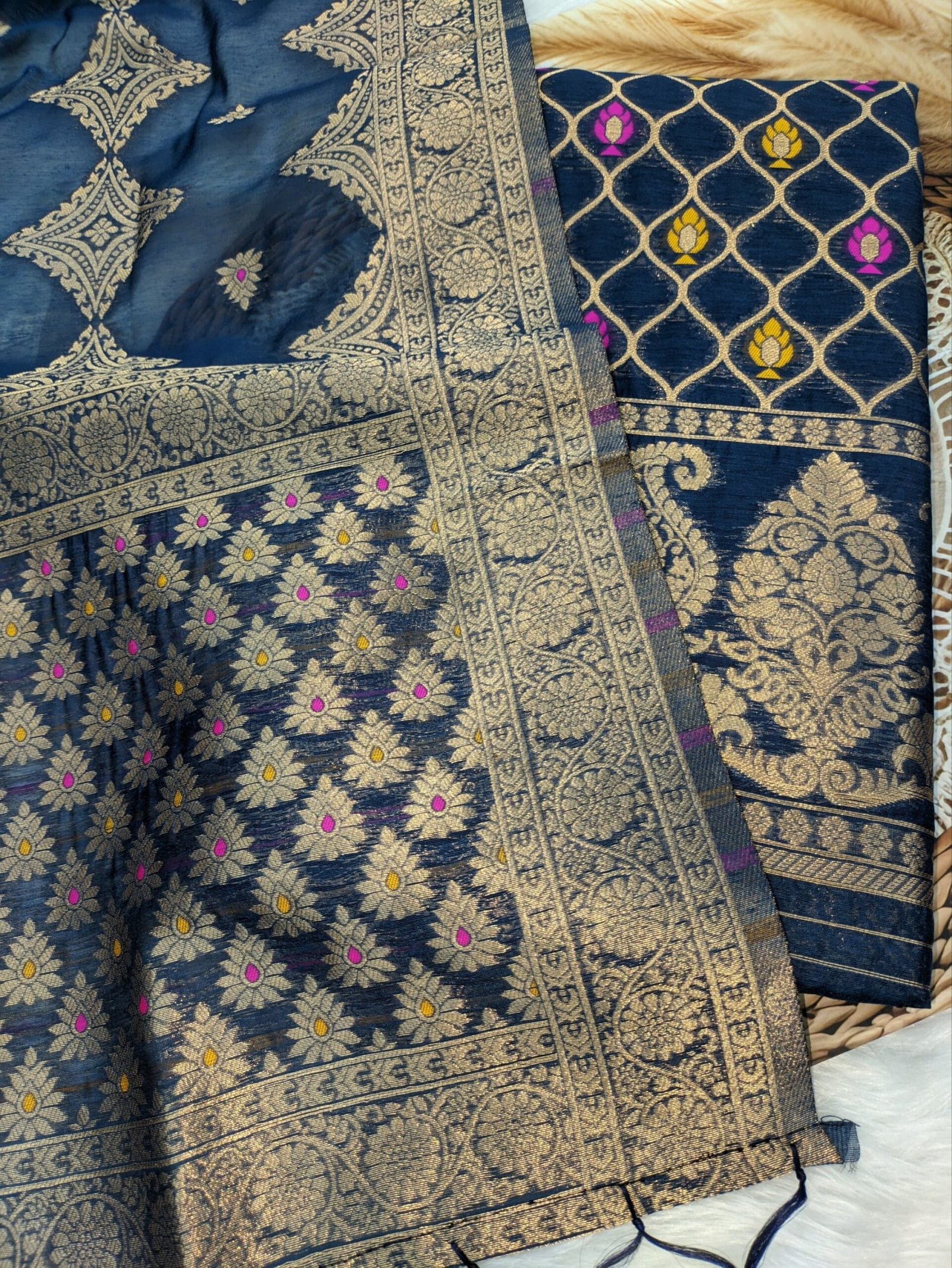 Banarasi Jacquard Cotton Suit Wholesale Bundle - 5 Premium Designs