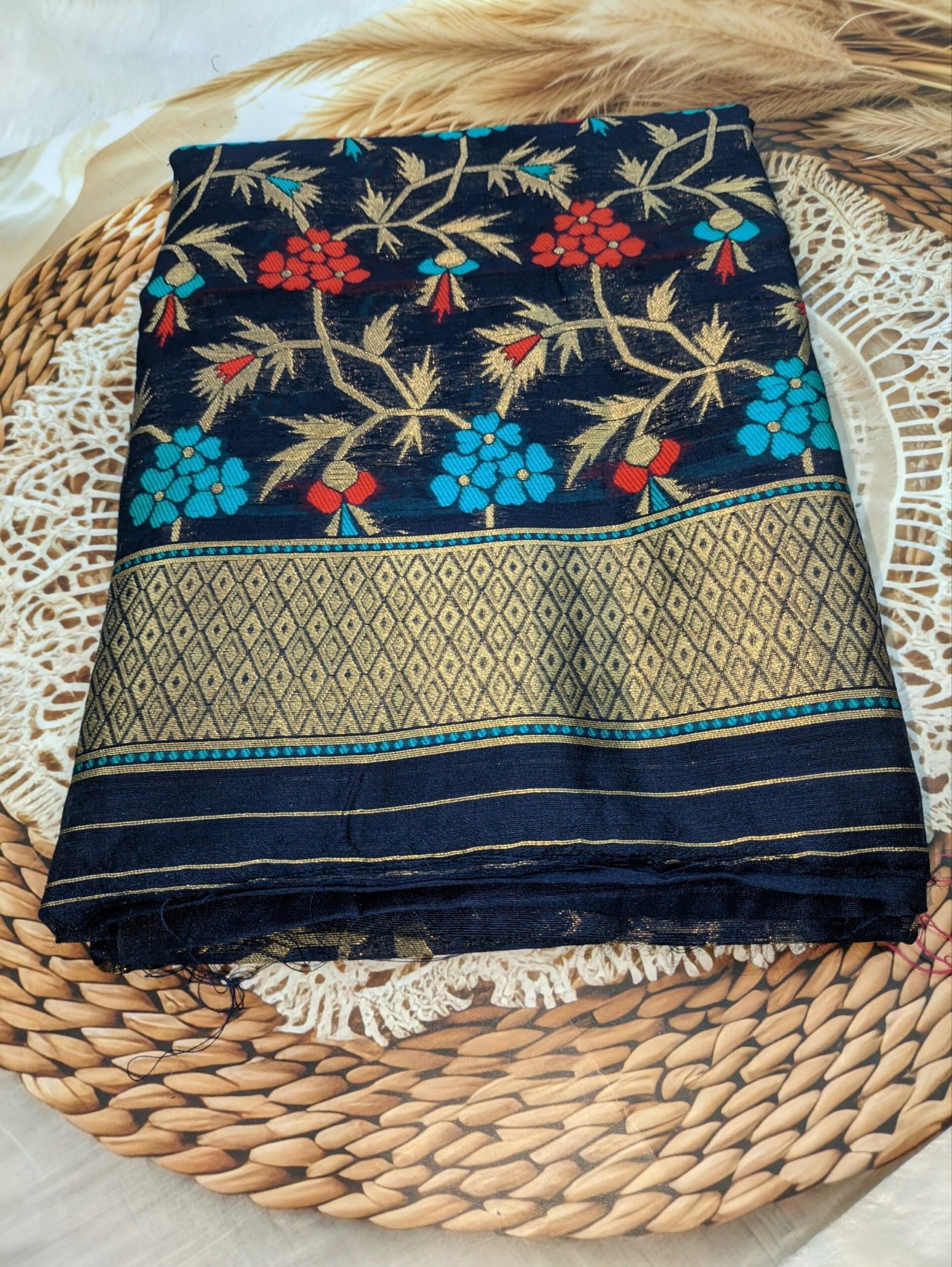 Banarasi Jacquard Cotton Suit Wholesale – 7 Pcs Bundle
