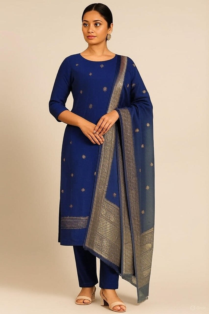 viscose Georgette suits 5 pcs bundle