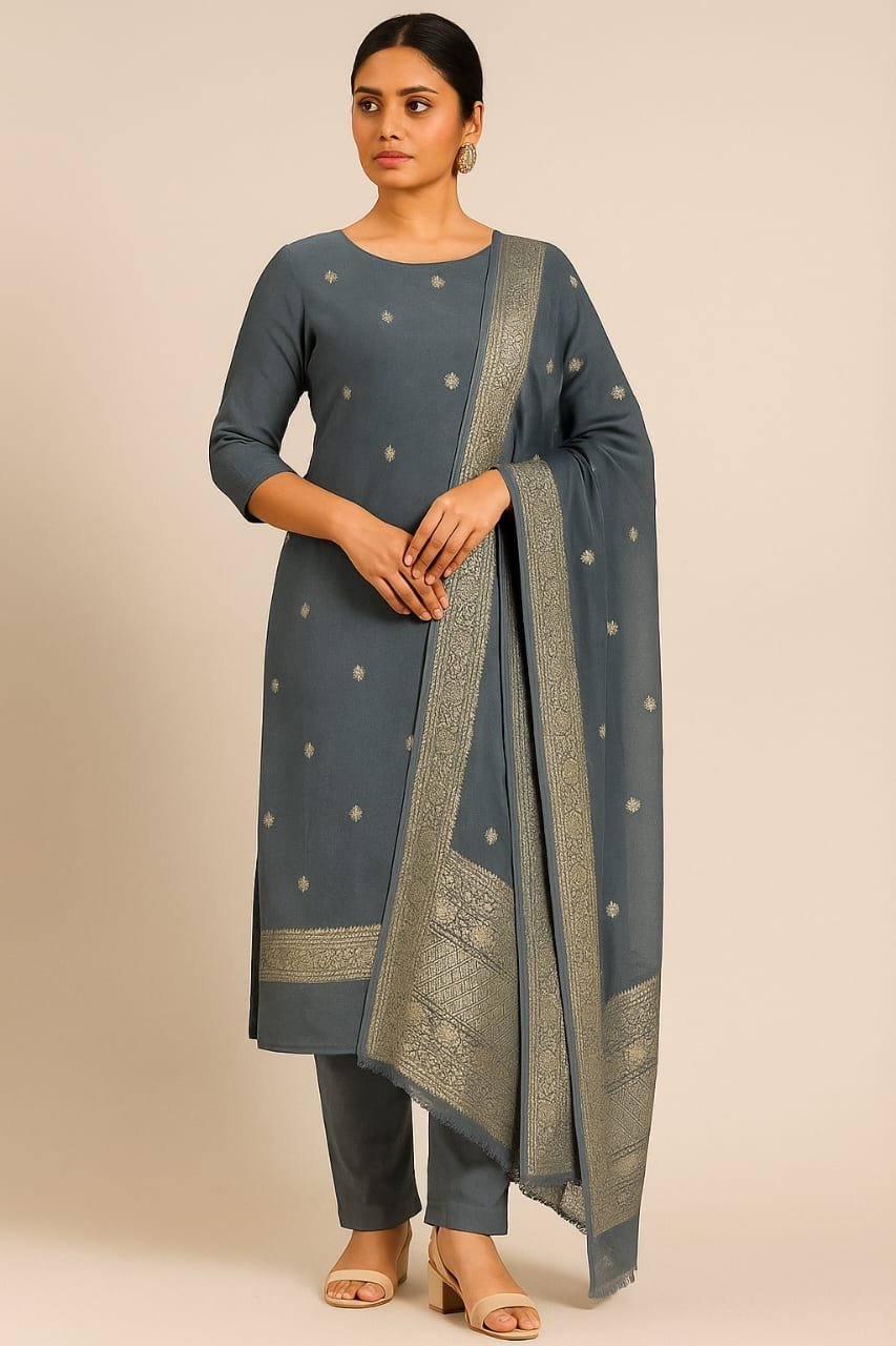 viscose Georgette suits 5 pcs bundle