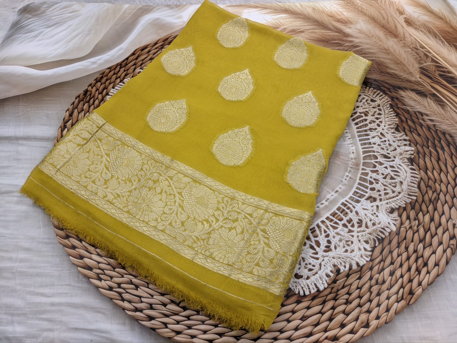Banarasi Georgette Suit 10 Pcs Bundle/Sets