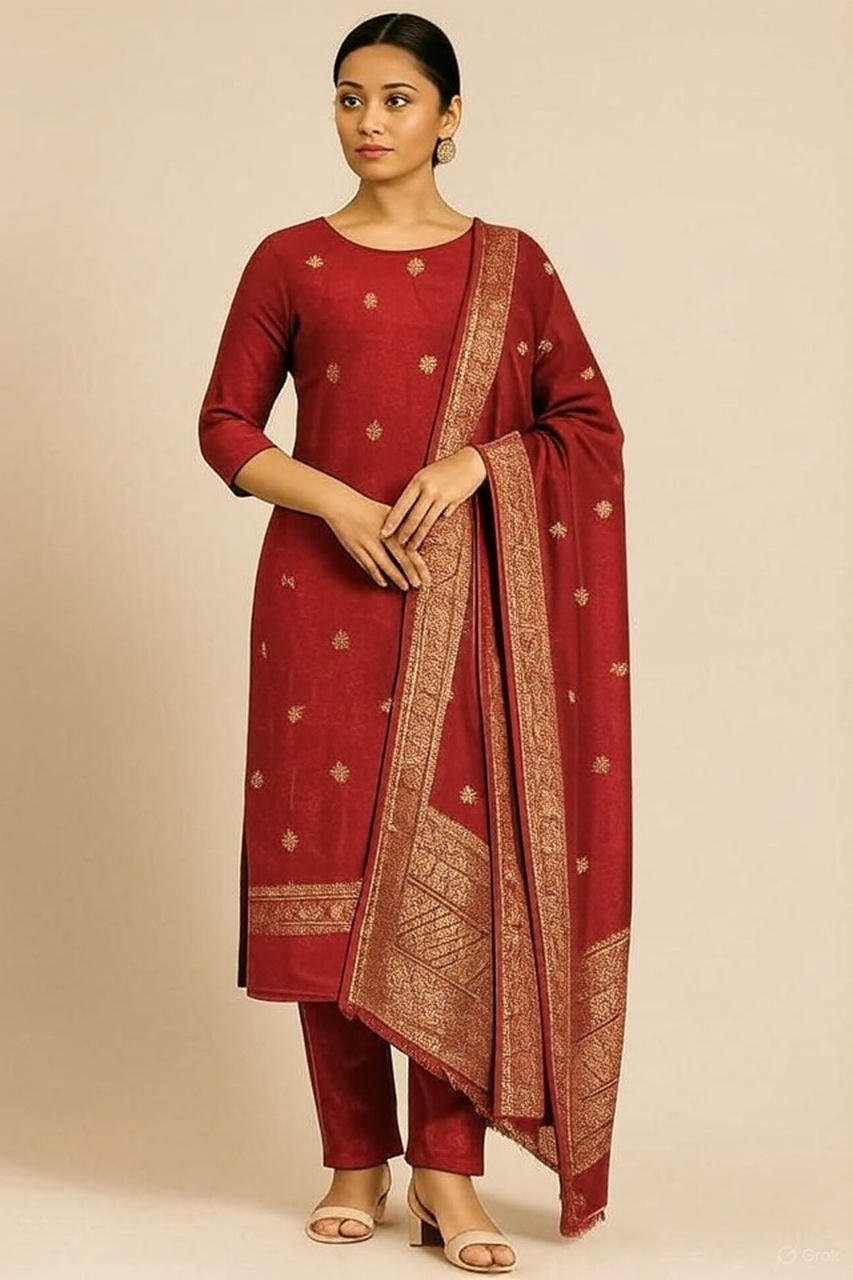 viscose Georgette suits 5 pcs bundle
