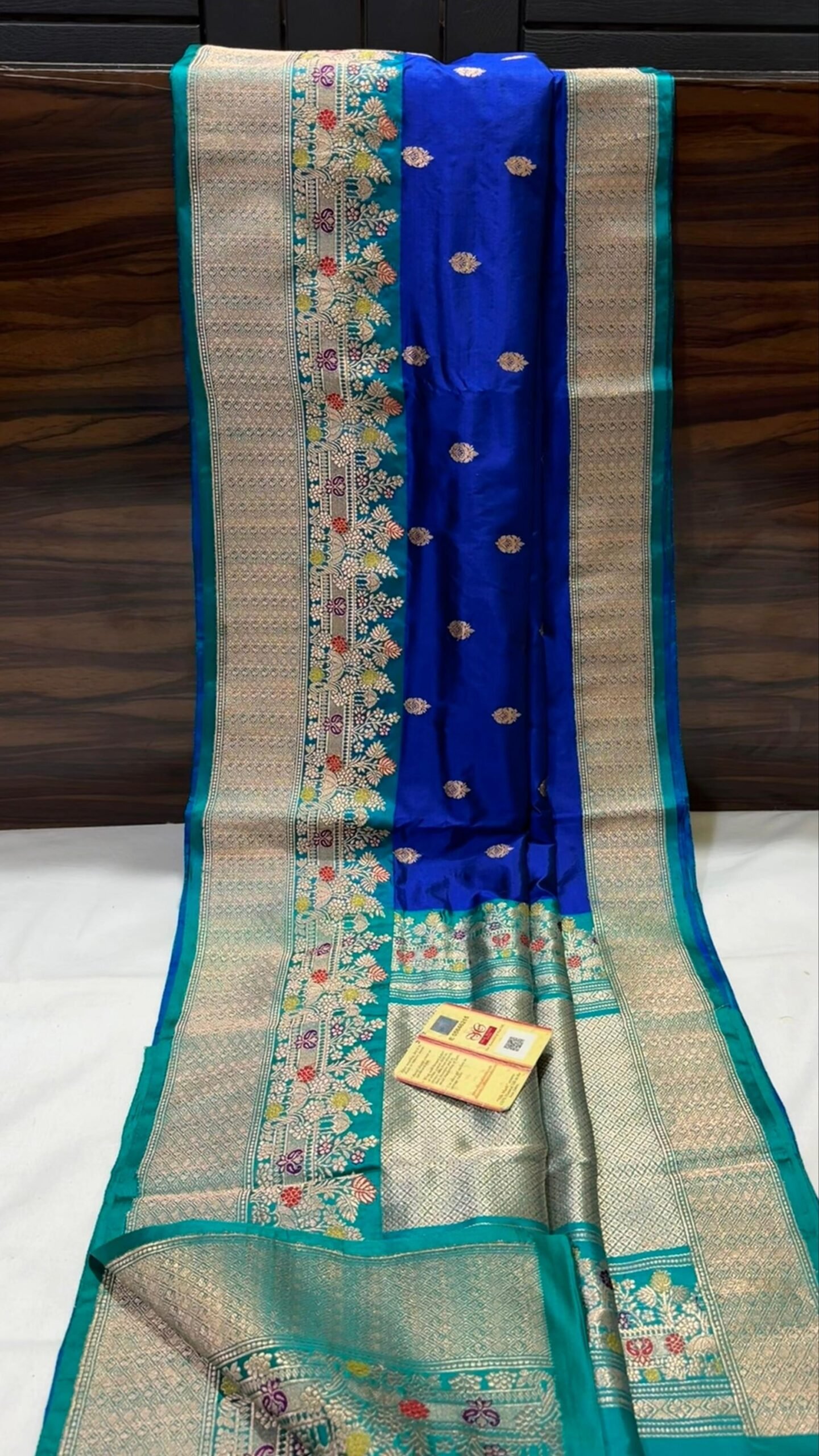 Banarasi Handloom Pure Paithani Katan Silk Saree