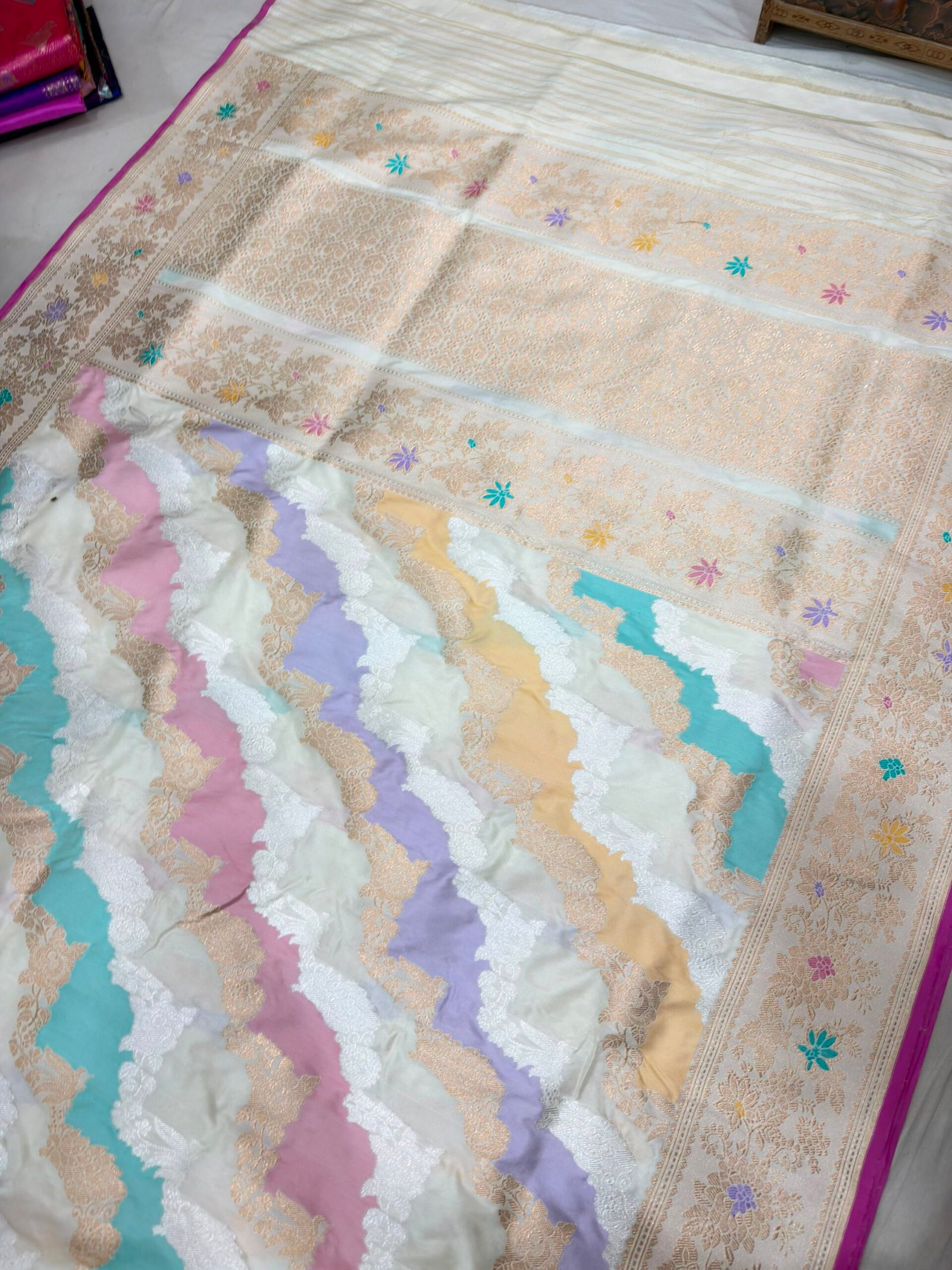 BANARASI HANDLOOM PURE RANGKAT KADUA SILK SAREE