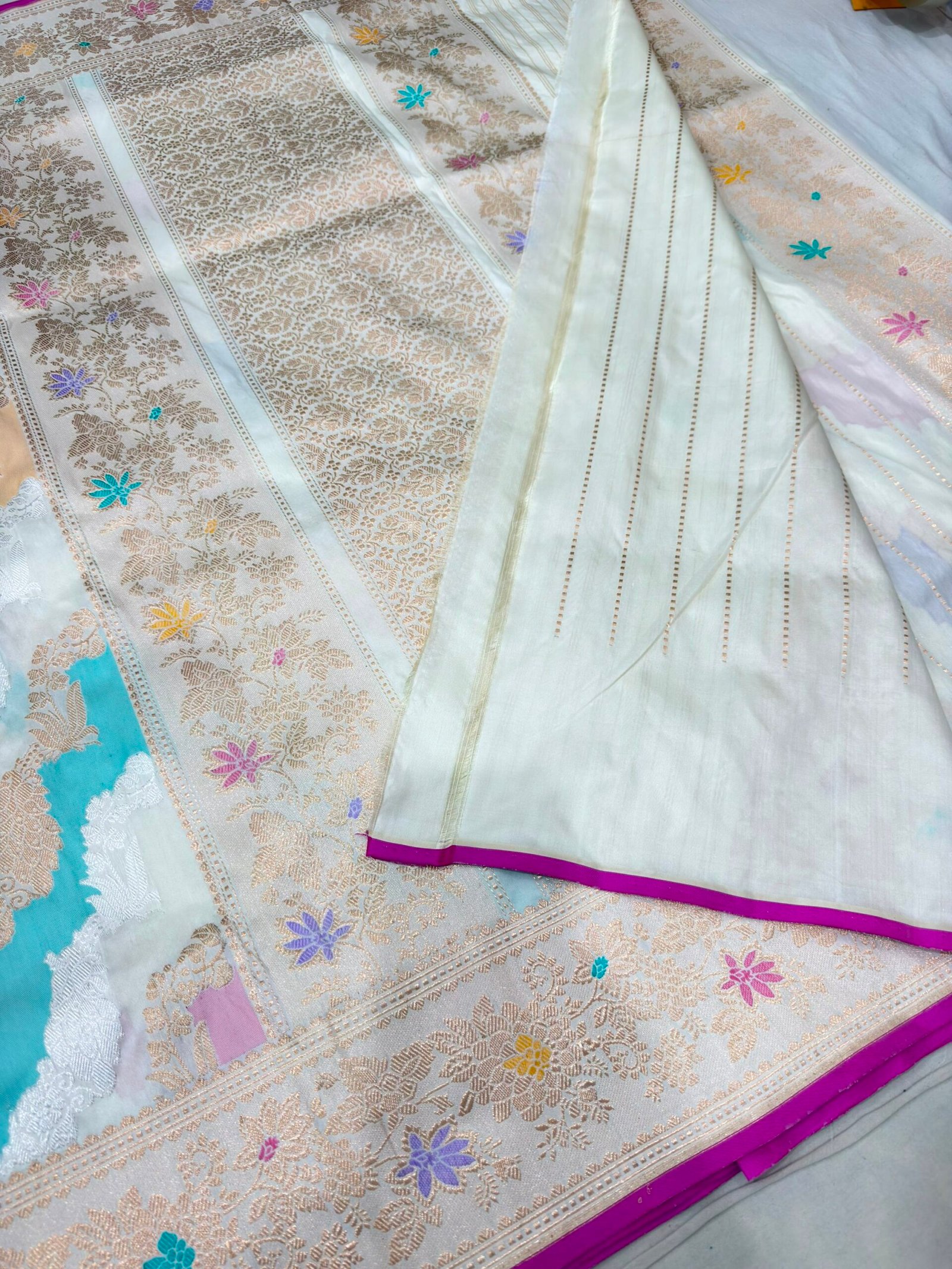 BANARASI HANDLOOM PURE RANGKAT KADUA SILK SAREE