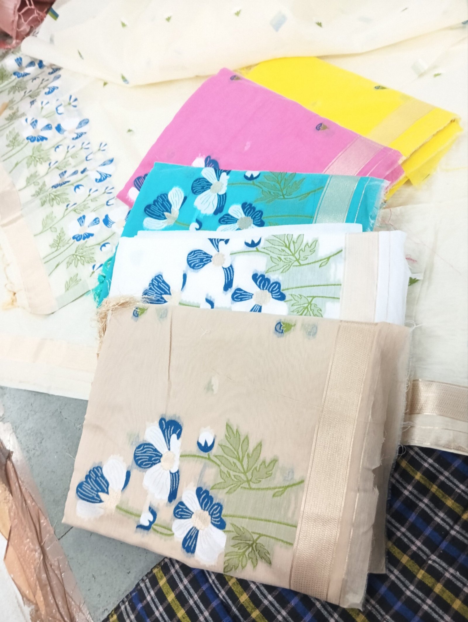 Banarasi Jamdani Cotton Silk Suit Set Wholesale – 6 Pcs Catalogue | Ansari Fashion - Image 10