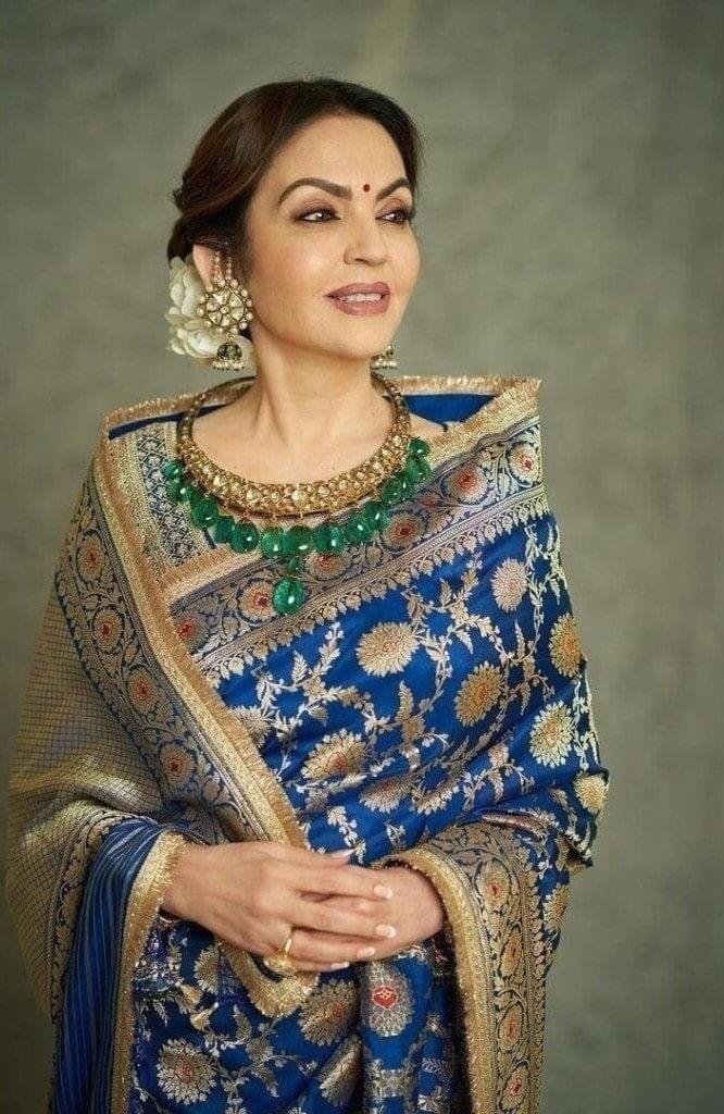 Pure katan Silk Saree