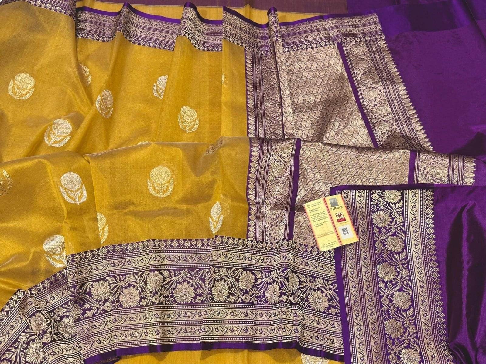 Kora Organza Banarasi Saree