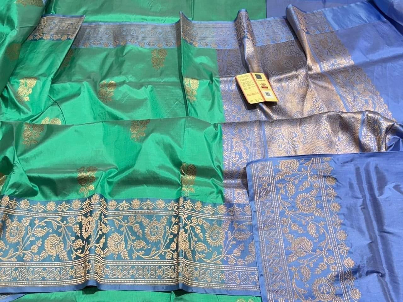 Handloom Banarasi Pure Katan Silk Saree