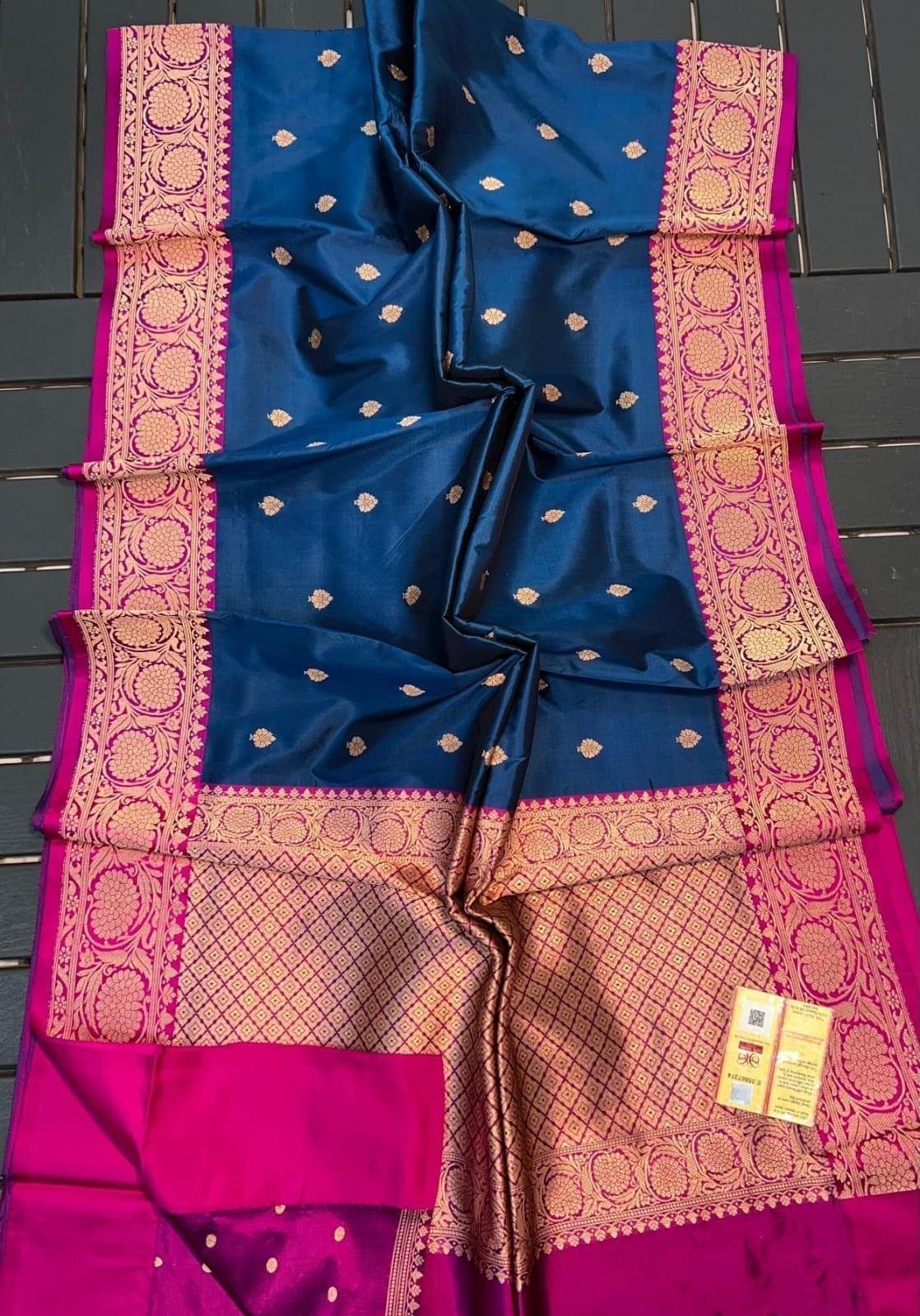 Pure Handloom Banarasi Katan Silk Saree
