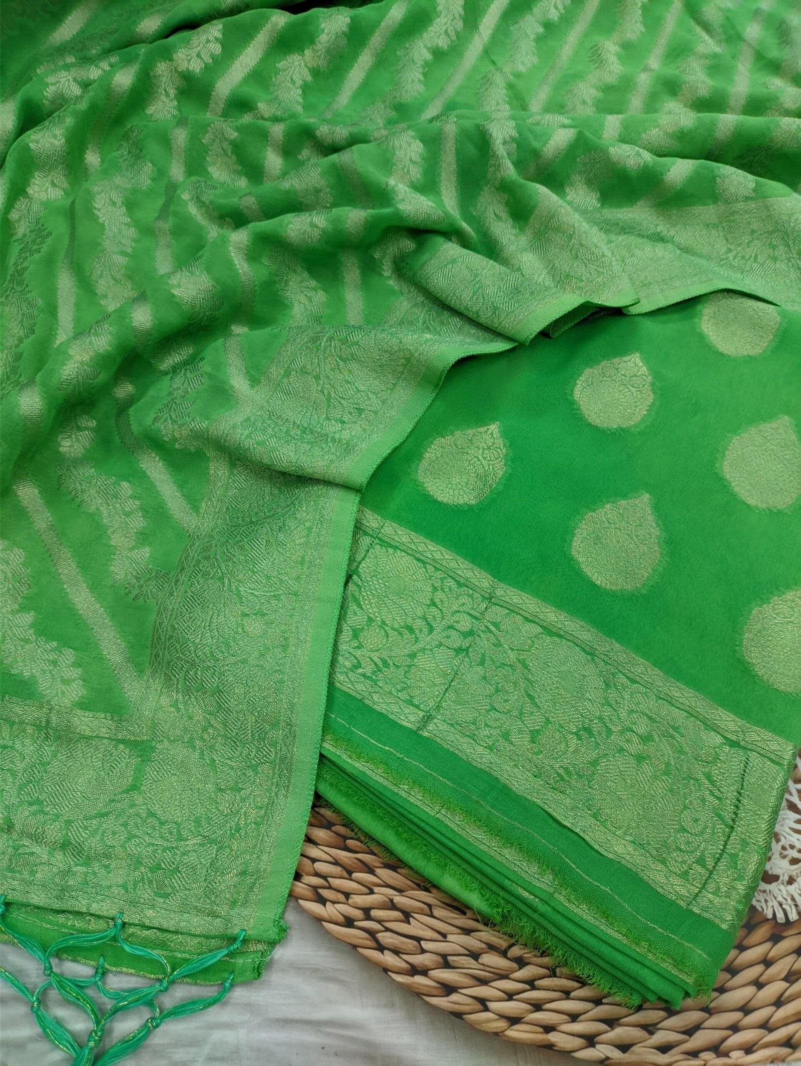 Premium Viscose Georgette Suit 10 Pcs Bundle/Sets